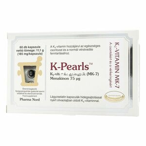 Pharma Nord K-pearls K2-vitamin lágykapszula 60 db kép