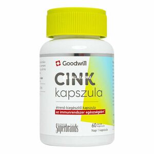 Goodwill Cink 25 mg kapszula 60 db kép