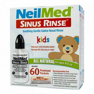 Sinus Rinse orrmosó szett gyermekeknek palack +60 tasak kép