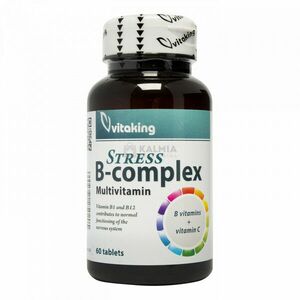 Vitaking Stress B-Komplex tabletta 60 db kép
