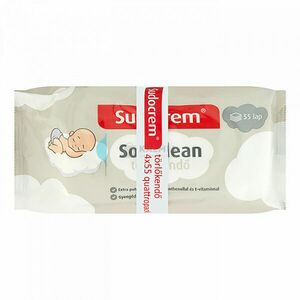 Sudocrem Soft Clean krémes törlőkendő 4 x 55 db kép