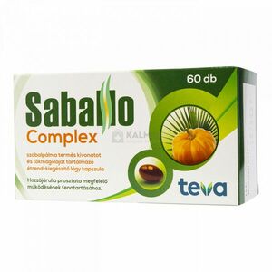 Saballo Complex étrend-kiegészítő lágy kapszula 60 db kép