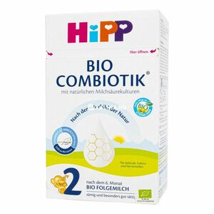 Hipp 2 Bio Combiotik tejalapú anyatej-kiegészítő tápszer 600 g kép
