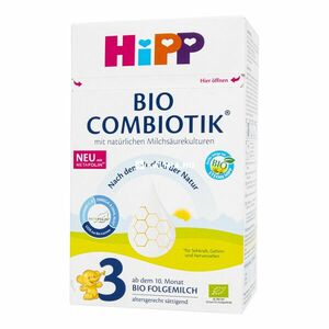 Hipp 3 Bio Combiotik tejalapú anyatej-kiegészítő tápszer 600 g kép