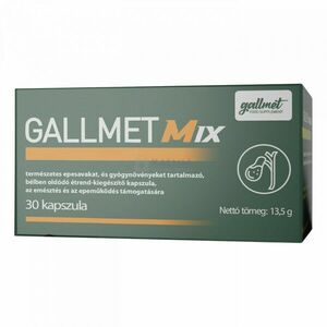 Gallmet Mix epesav és gyógynövény kapszula 30 db kép