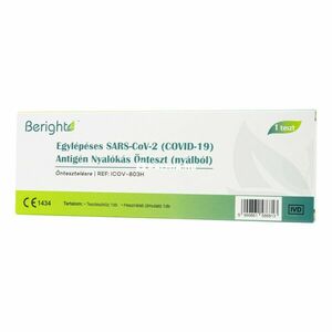 Beright Covid-19 antigén gyorsteszt nyalókás 1 db kép