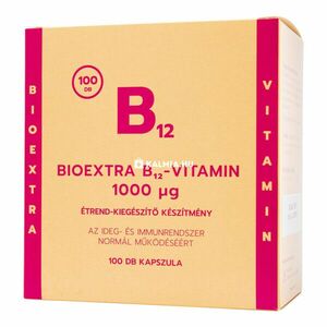 Bioextra B12-vitamin 1000 mcg kapszula 100 db kép