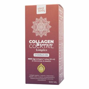 IdealBody Collagen Cocktail folyékony kollagén komplex gyümölcs ízzel 500 ml kép