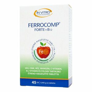 Ferrocomp Forte +B12 tabletta 45 db kép