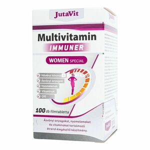 JutaVit Multivitamin Immuner Women Special filmtabletta 100 db kép