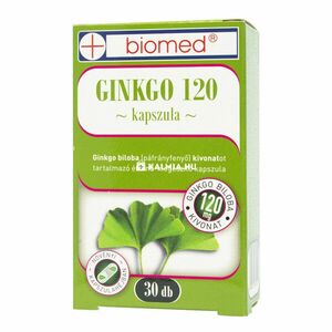 Biomed Ginkgo 120 mg kapszula 30 db kép