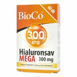 BioCo Hialuronsav Mega tabletta 300 mg 60 db kép