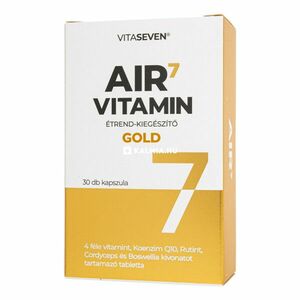 Vitaseven Air7 Gold vitamin tabletta 30 db kép