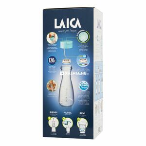 Laica Flow n go 1 literes instant vízszűrő palack 1 db Fast Disk szűrőbetéttel 1 db kép