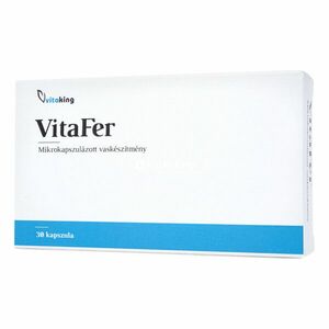 Vitaking VitaFer mikrokapszulás vaskészítmény 30 db kép