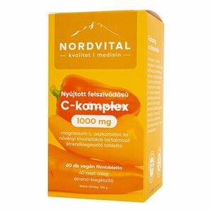 Nordvital C-vitamin 1000 mg komplex filmtabletta 60 db kép