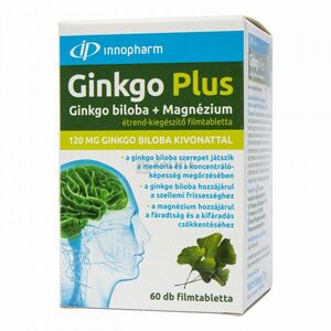 Innopharm Ginkgo Plus 120 mg filmtabletta 60 db kép