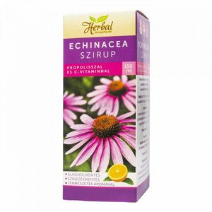 Innopharm Herbal Echinacea szirup propolisszal és C-vitaminnal 150 ml kép