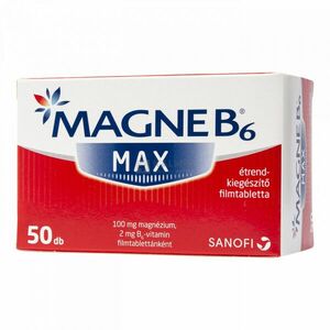 Magne B6 Max étrend-kiegészítő filmtabletta 50 db kép