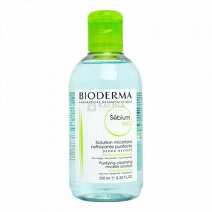 Bioderma Sébium H2O arclemosó mélytisztító zsíros bőrre 250 ml kép