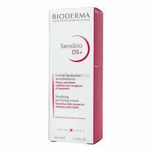Bioderma Sensibio DS+ nyugtató tisztító krém 40 ml kép