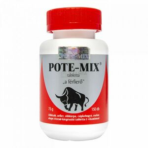 Pote-Mix tabletta 150 db kép