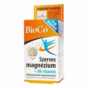 BioCo Szerves Magnézium +B6 tabletta 90 db kép