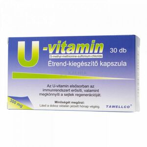 U-vitamin étrend-kiegészítő kapszula 30 db kép