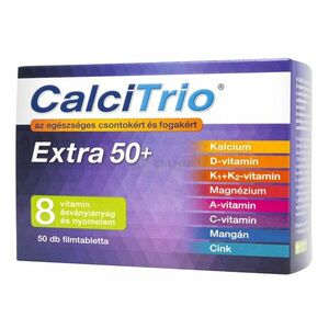 CalciTrio Extra 50+ filmtabletta 50 db kép