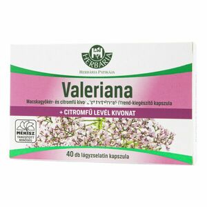 Herbária Valeriana kapszula 40 db kép