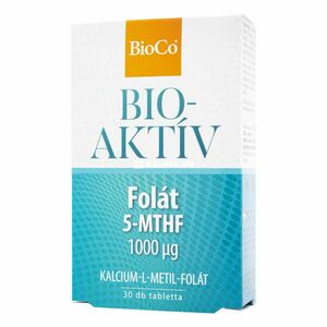 BioCo Bioaktív folát 5-mthf 1000 mcg tabletta 30 db kép