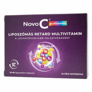 Novo C multivitamin liposzómás retard kapszula 30 db kép