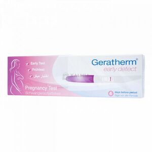 Geratherm Early Detect vizeletsugaras terhességi gyorsteszt 1 db kép