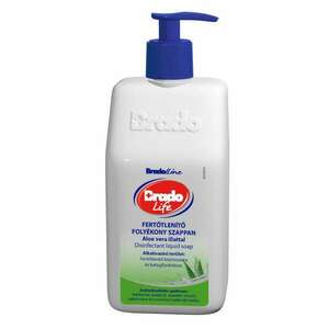 Folyékony szappan fertőtlenítő hatással pumpás 350 ml bradolife a... kép