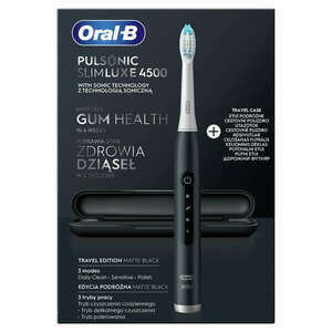 Oral-B Pulsonic Slim Luxe 4500 Matte Black + útitok kép