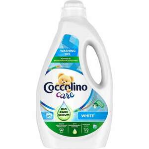 Mosógél 1, 8 liter (45 mosás) fehér ruhákhoz coccolino care white kép