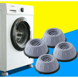 Rezgéscsillapító mosógép talp, szürke 4db kép