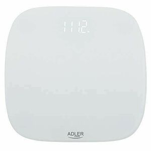 Adler AD 8176 digitális fürdőszoba mérleg, Fehér kép