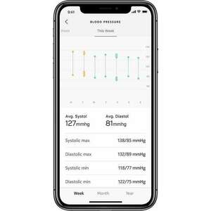 Withings Blood Pressure Monitor Connect w Wifi sync kép