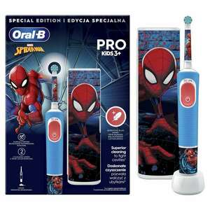 Oral-B Pro Kids Elektromos fogkefe tokkal, Pókember kép