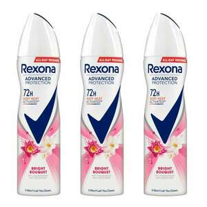 Rexona Advanced Protection női Dezodor Bright Bouquet 3x150ml kép