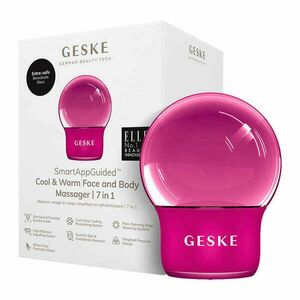 Geske Cool & Warm Face and Body Massager 7 in 1 (magenta) kép