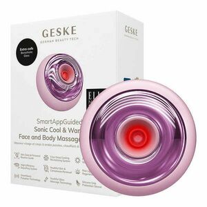 Geske Sonic Cool & Warm Face & Body Massager 9in1 (pink) kép
