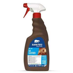Bőr vagy Műbőr Tisztító és Frissítő Spray 500 ml - Sanitec S4 Leather kép