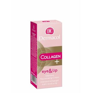 Dermacol Collagen plus intenzív fiatalító szem- és ajakápoló krém kép