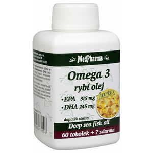 Omega 3 Fish Oil Forte (EPA 315 mg + DHA 245 mg) 67 kapszula kép