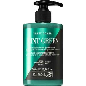 Féltartós Toner - Crazy Toner Mint Green Black Professional, árnyalata Zöld, 300 ml kép