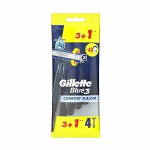 Borotva, 3 pengés - Gillette Blue 3 Comfort Slalom, 4 db. kép