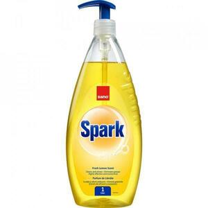 Folyékony Mosógatószer Citrom Illattal - Sano Spark Dishwashing Liquid Lemon, 1000 ml kép