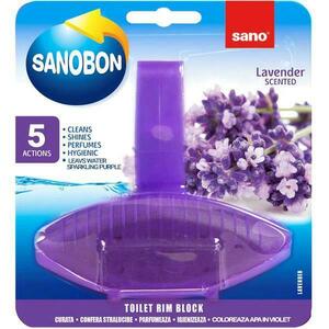 Toalett Frissítő Levendula Illattal - SanoBon Toilet Rim Block Lavender, 55 g kép